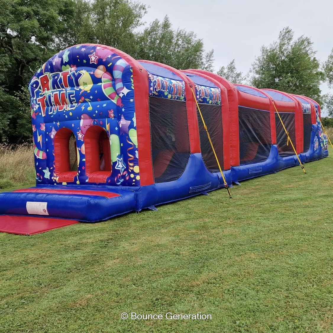 Party Time 3 piece 6ft slide assault course - Bouncy Castle, Soft Play ...