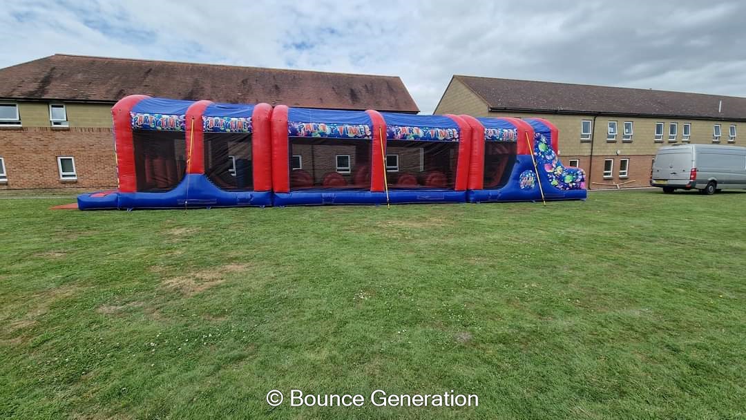 Party Time 3 piece 6ft slide assault course - Bouncy Castle, Soft Play ...